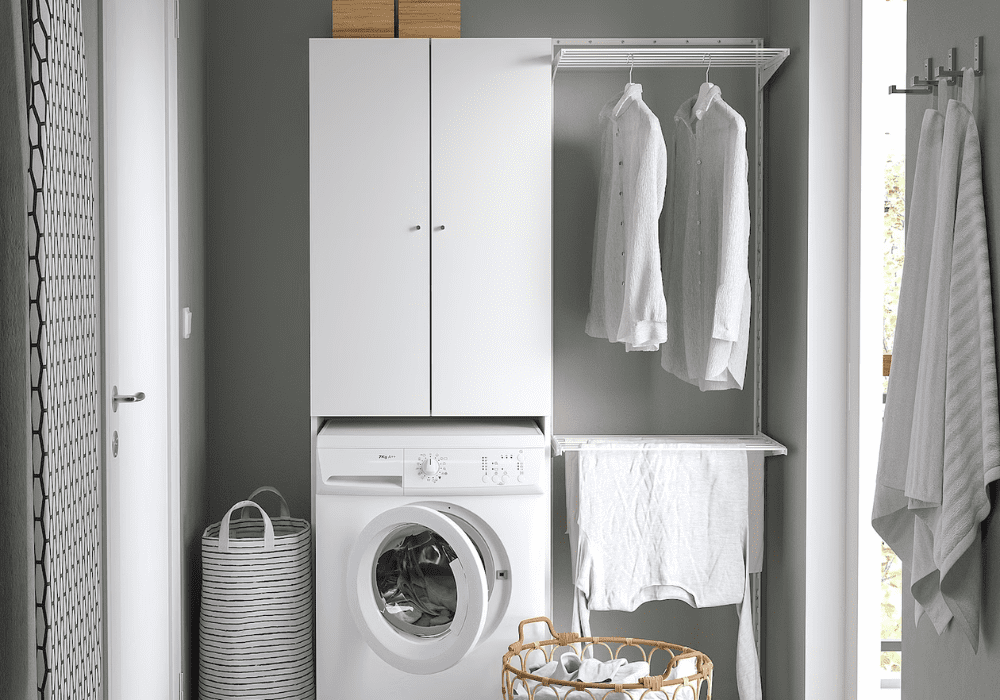 Goodbye to Unwashed Laundry​